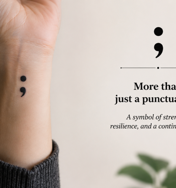 Semicolon Tattoo Meaning