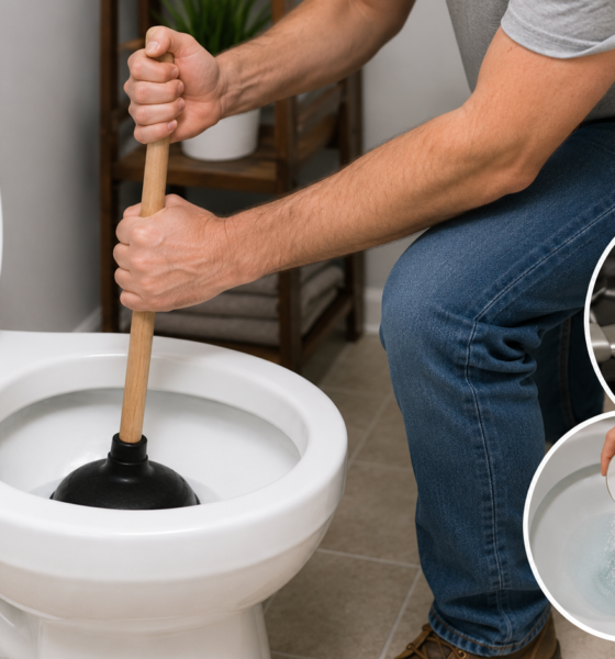How to unclog a toilet