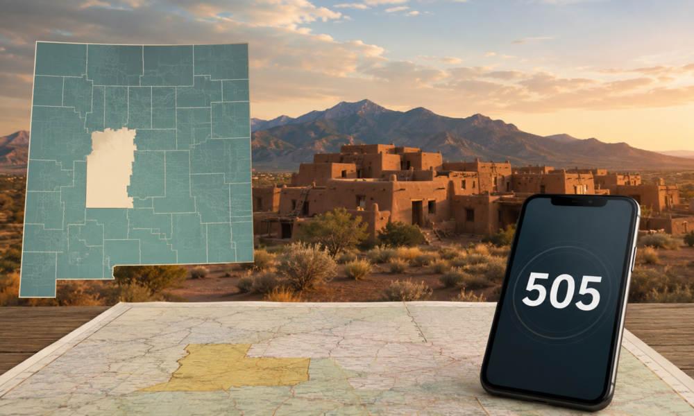 area 505 code