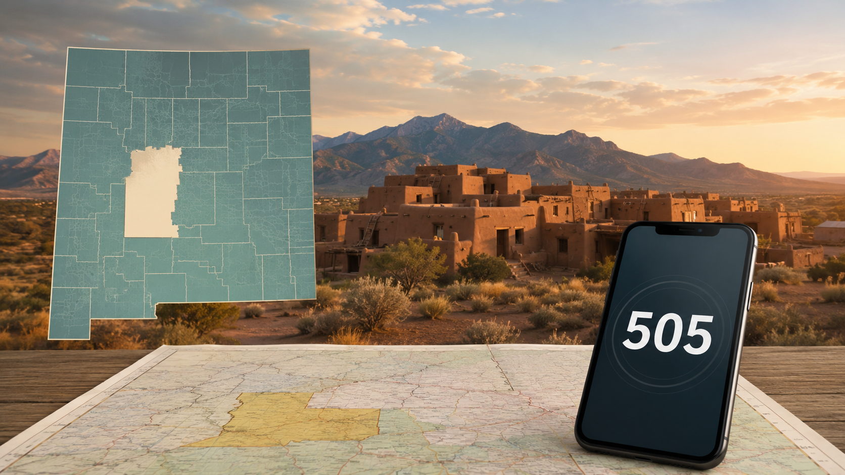 area 505 code