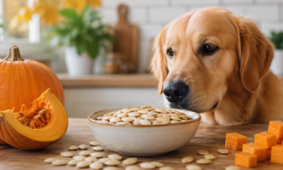 dogs eat pumpkin seeds