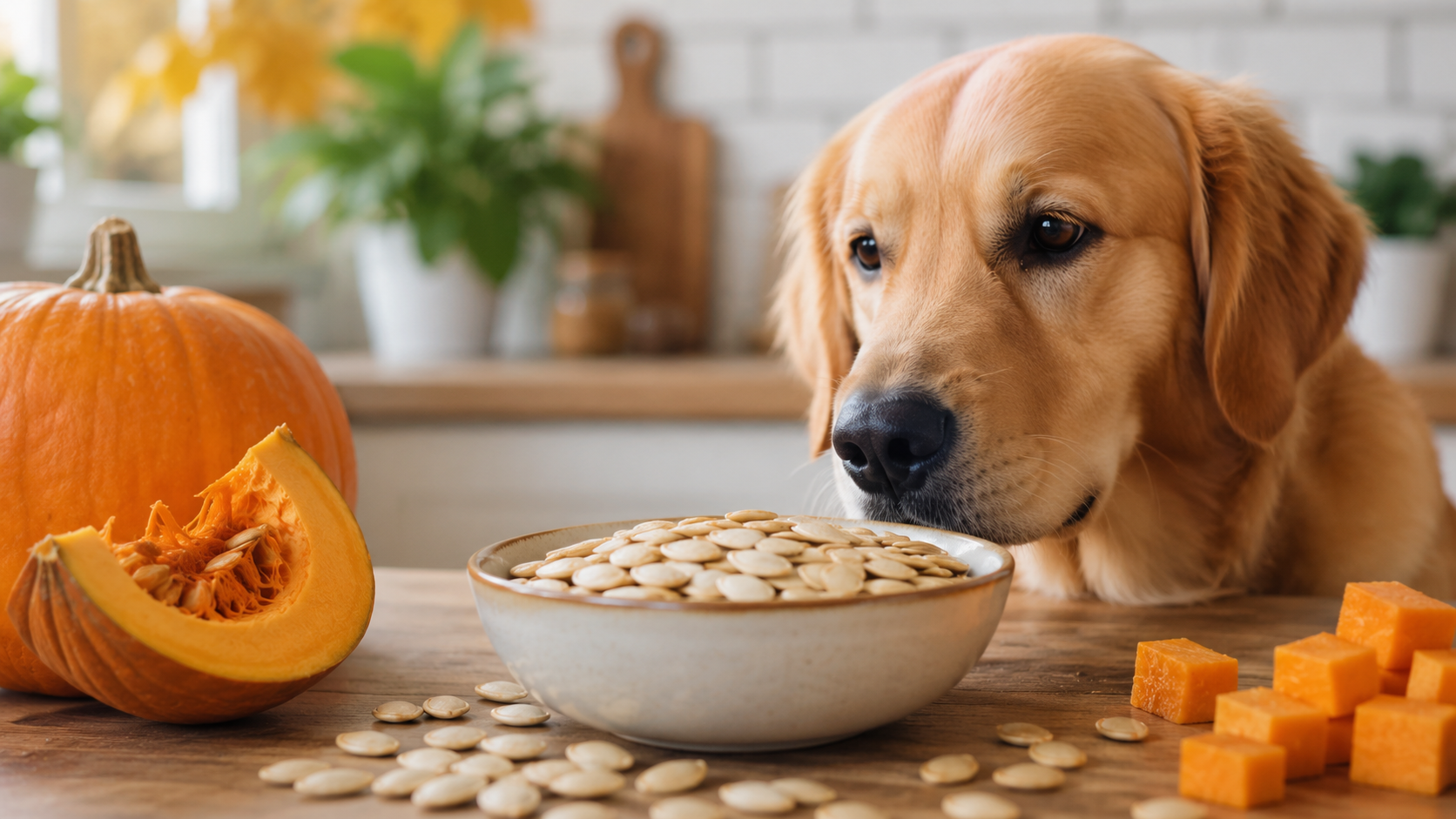 dogs eat pumpkin seeds